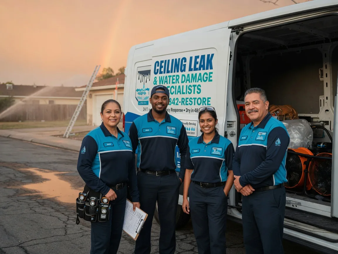 Ceiling Leak Cleanup company in Minnesota Lake, MN